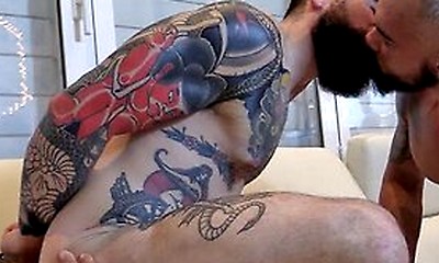 Hot Viktor Rom Joins Interracial Couple For Threesome Fun