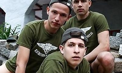 Anal Train With Caetano Soares, Jake Lotti And Bautista Nores
