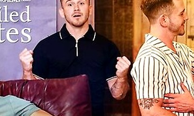 Andrew Delta In Cute Inked Jock Gets Barebacked Good By Big Dick
