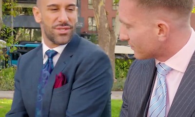 Latino Gustavo Cruz deepthroats Magnus Loki before raw breeding him