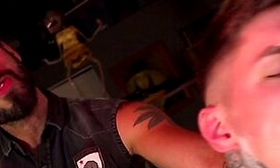 Romeo Davis Big Dick Slides Inside Zak Bishop Horny Asshole