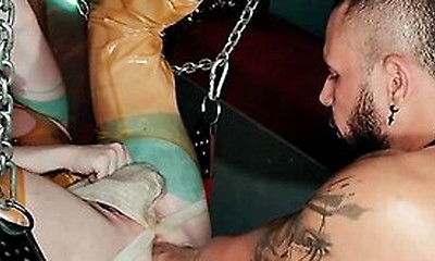 Thiago Boss Shoves His Arm Inside Sloppy Hole