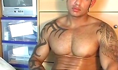 Handsome Gym Trainer Gets His Very Big Cock Jerked Off By Guys
