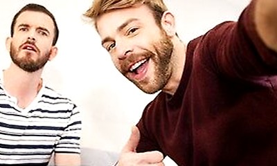 Gabriel Phoenix Films His Morning Routine Before Giving Franky Fox A Steamy Hard Ride