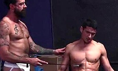 Alpha Wolfe Stroking Handsome Guy Jim Fit