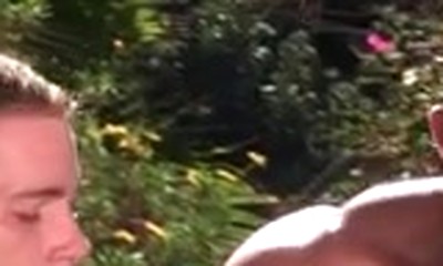 Ryan Rose & Scott Riley outdoor fuck